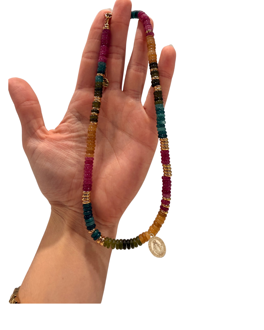 Virgin Mary Candy Necklaces