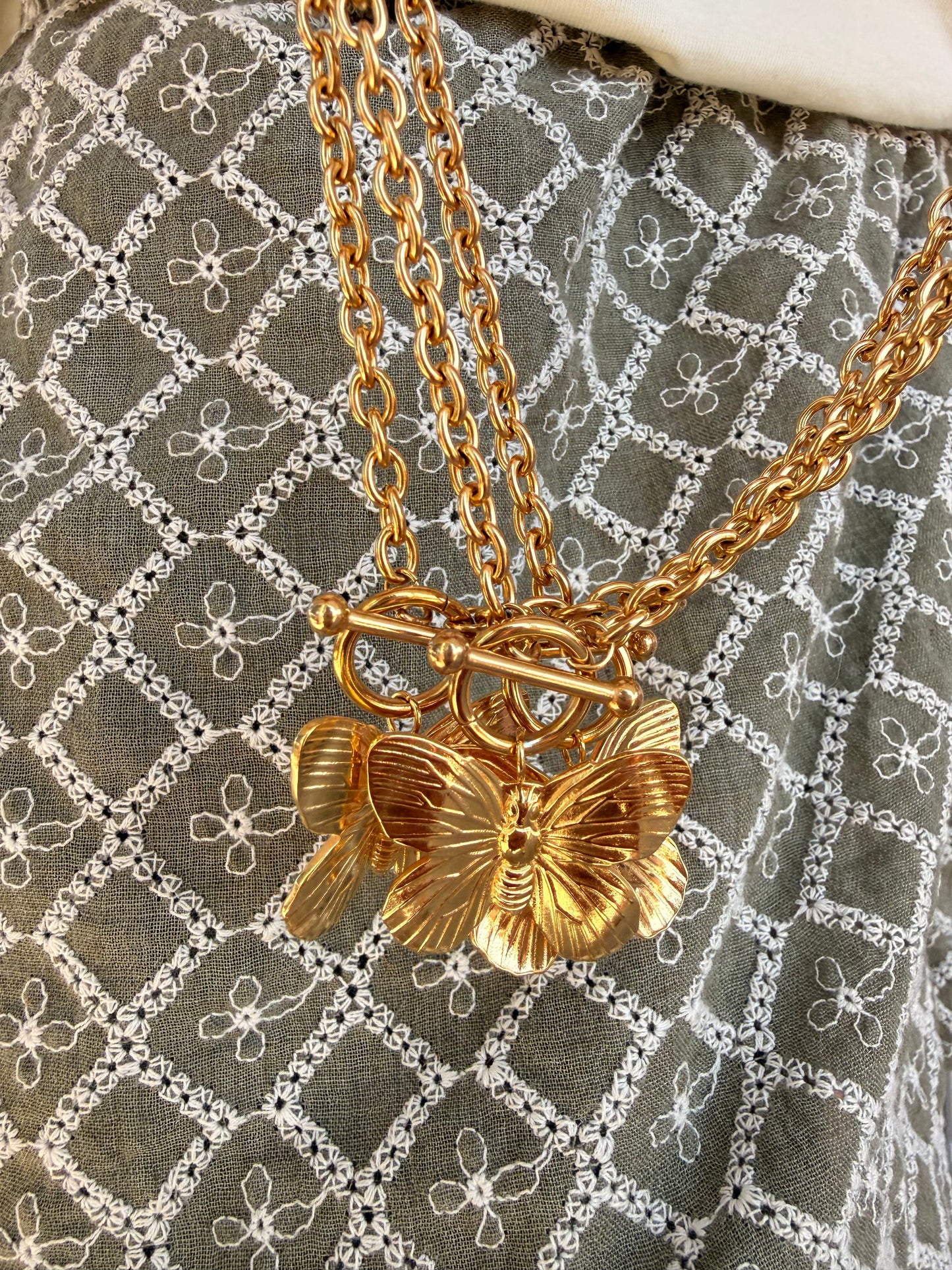 Monarch Toggle Necklace