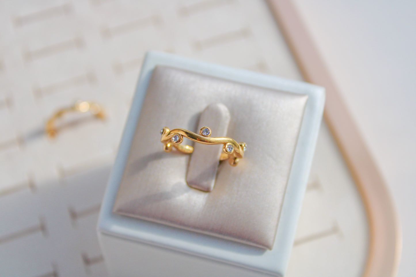 Dainty Zircon Ring