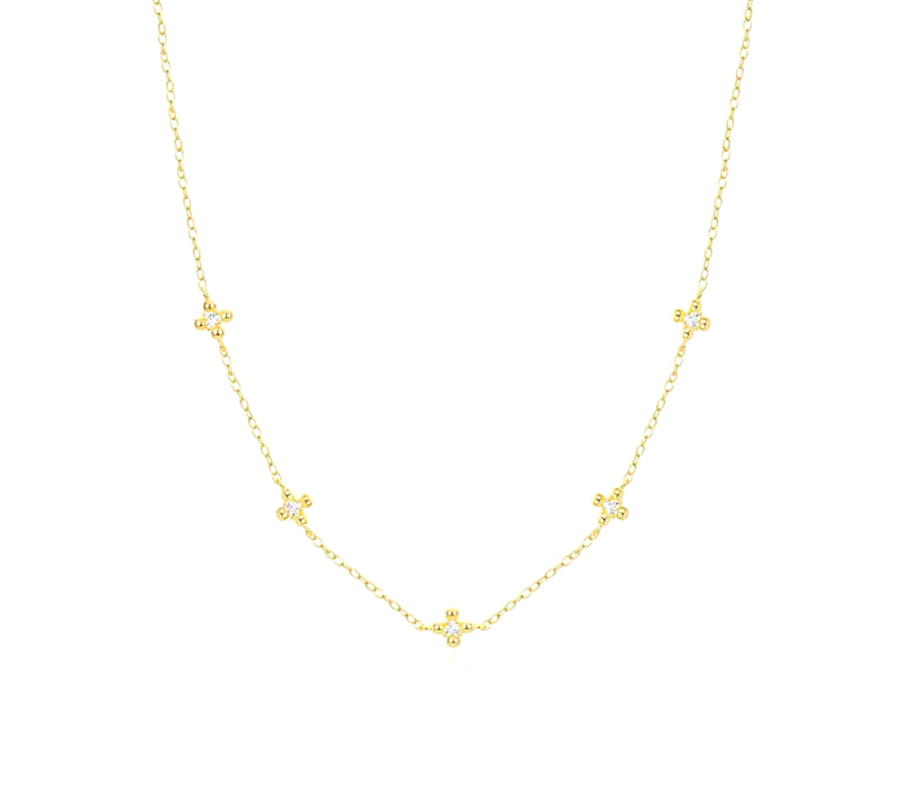 Lindsay Flower Necklace