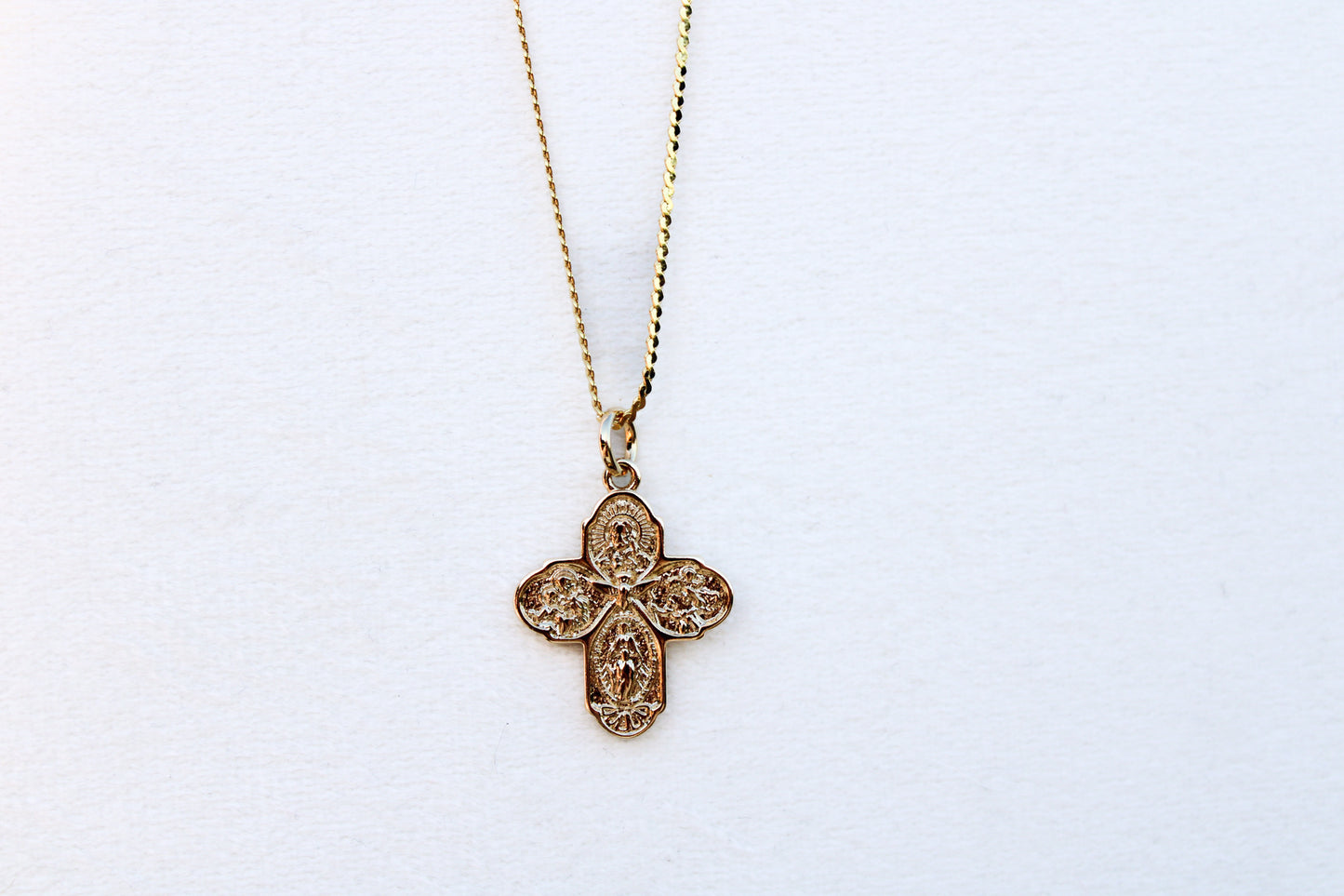 Four-Way Cross Necklace