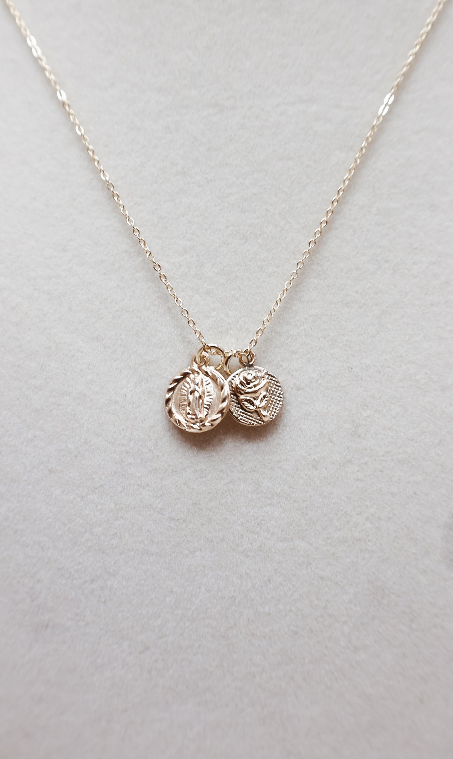 Mary and the Rose Necklace