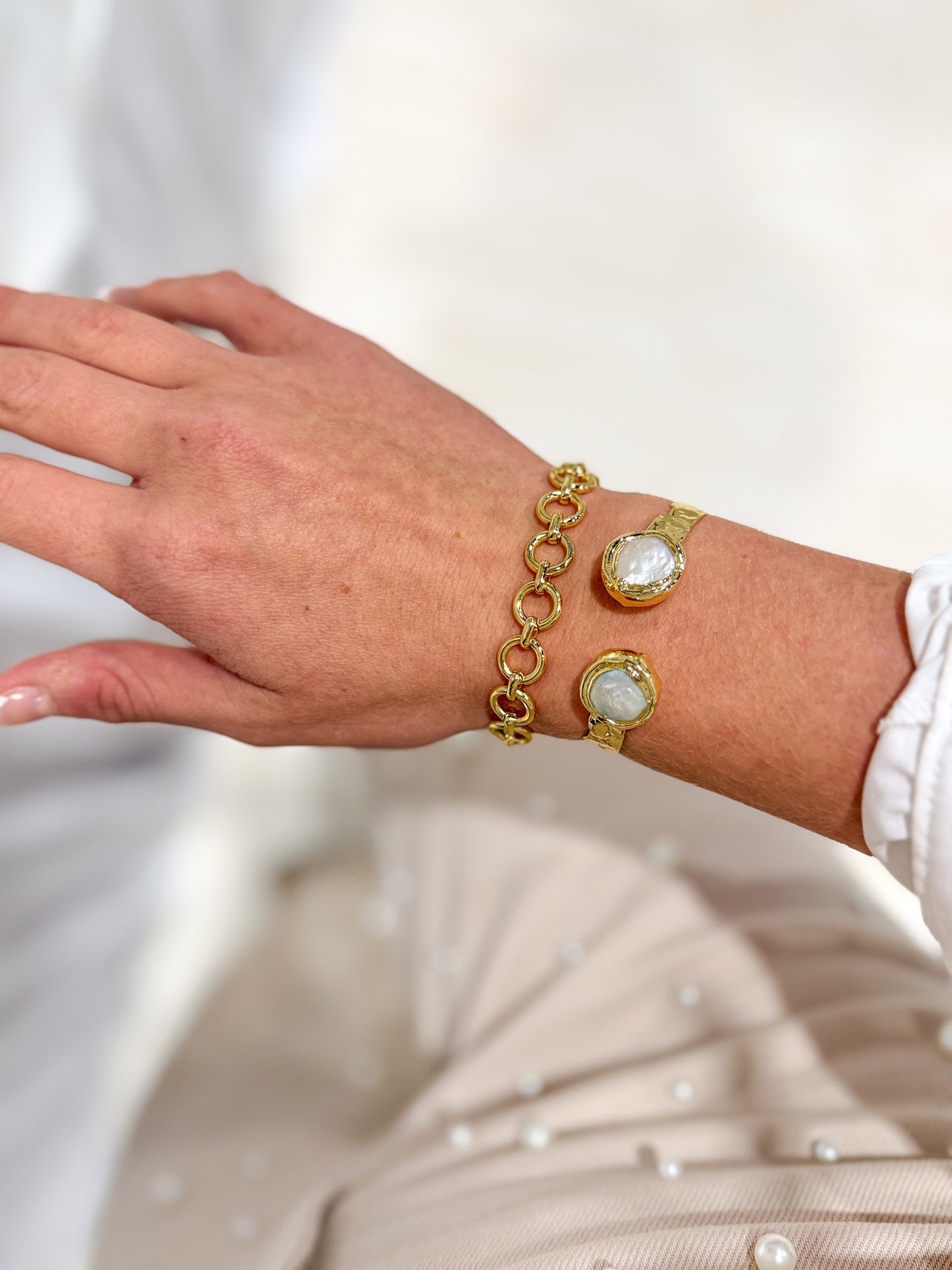 Circle Link Bracelet