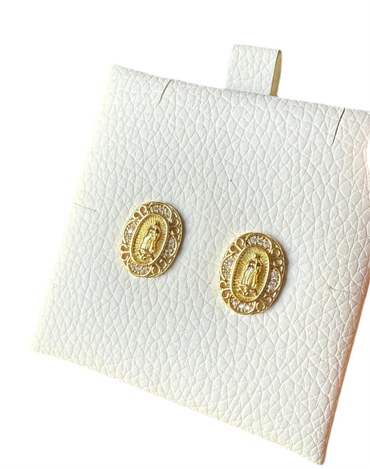 Elegant Mary Studs