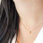 Mini Gold Cross Necklace