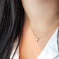 Mini Gold Cross Necklace