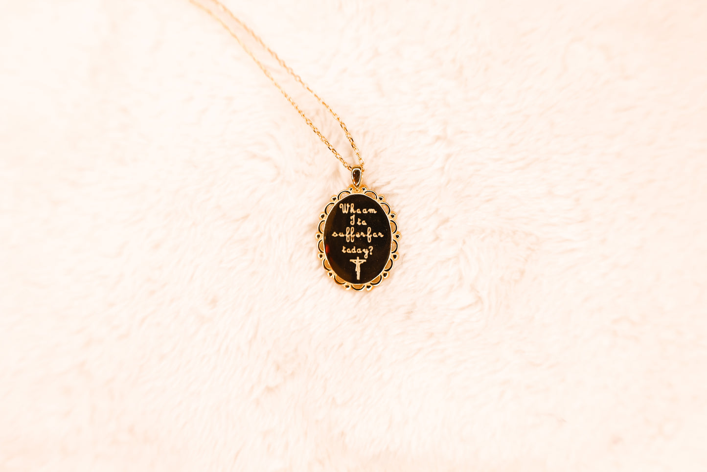 Charlene Richard Servant of God Necklace