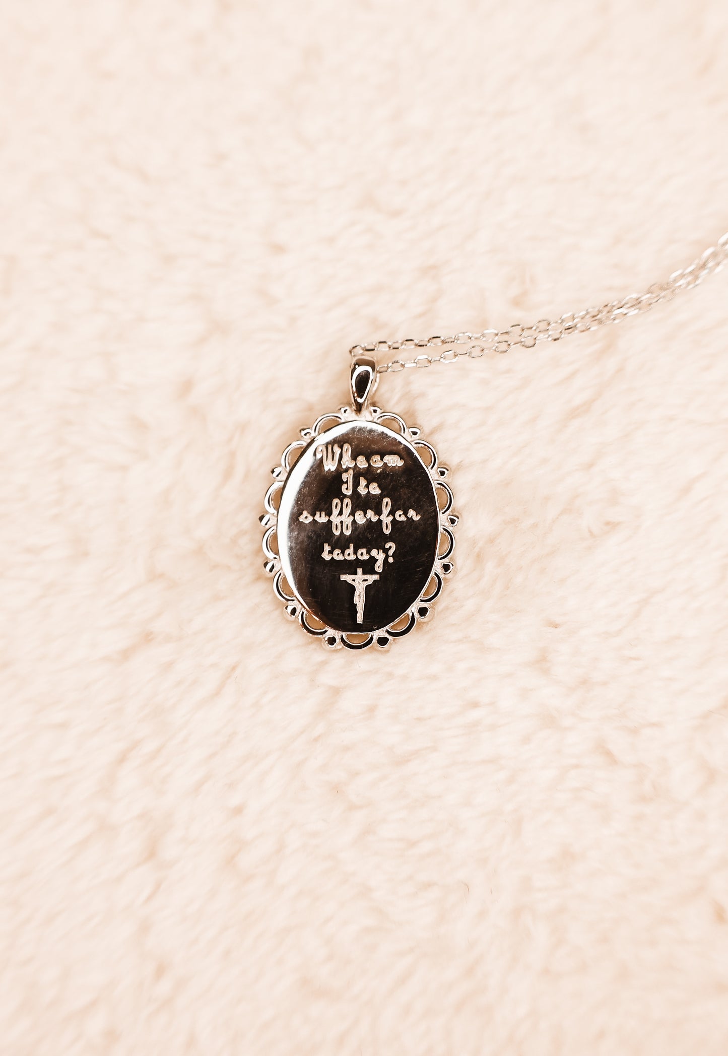 Charlene Richard Servant of God Necklace
