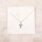 Circled Cross Necklace
