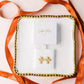 Luxe Cross Studs