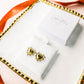 Luxe Heart Studs