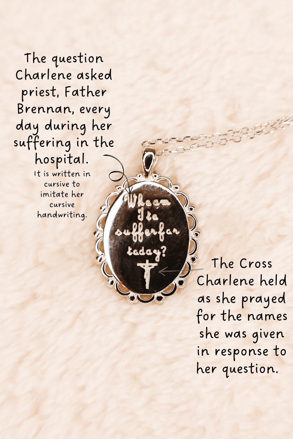 Charlene Richard Servant of God Necklace