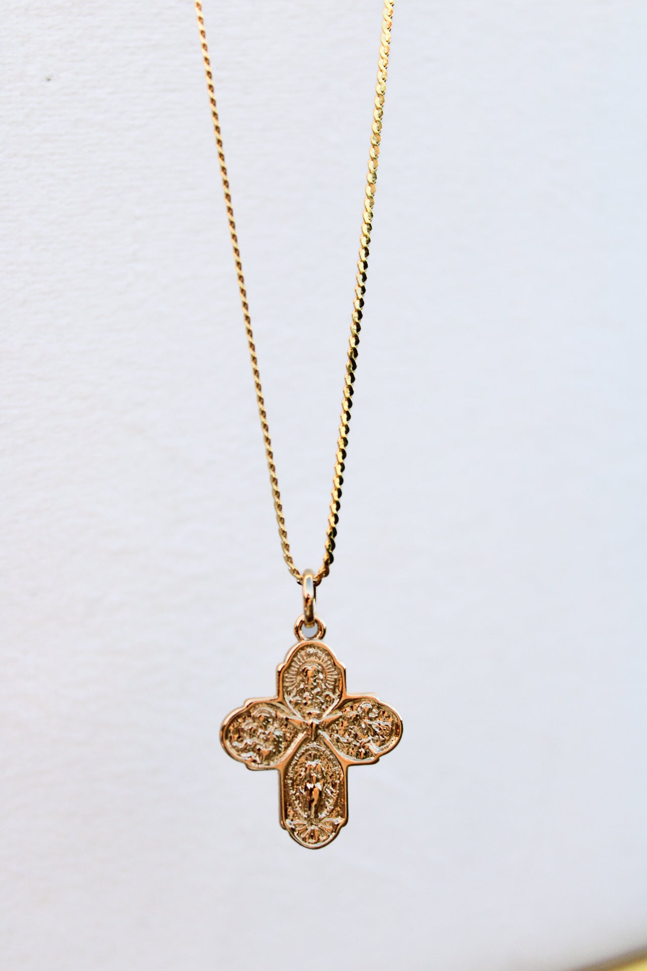 Four-Way Cross Necklace