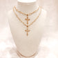 Chunky Crucifix Necklace
