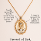 Charlene Richard Servant of God Necklace