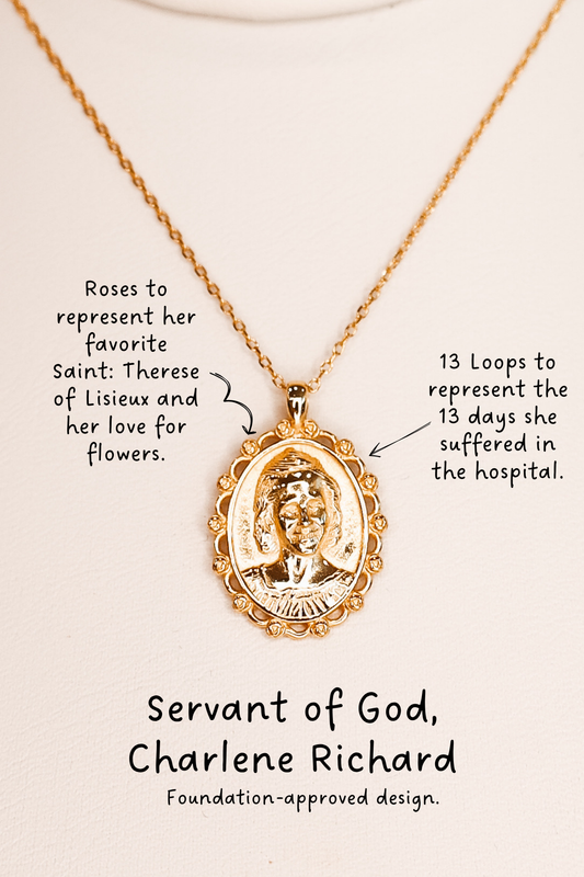 Charlene Richard Servant of God Necklace