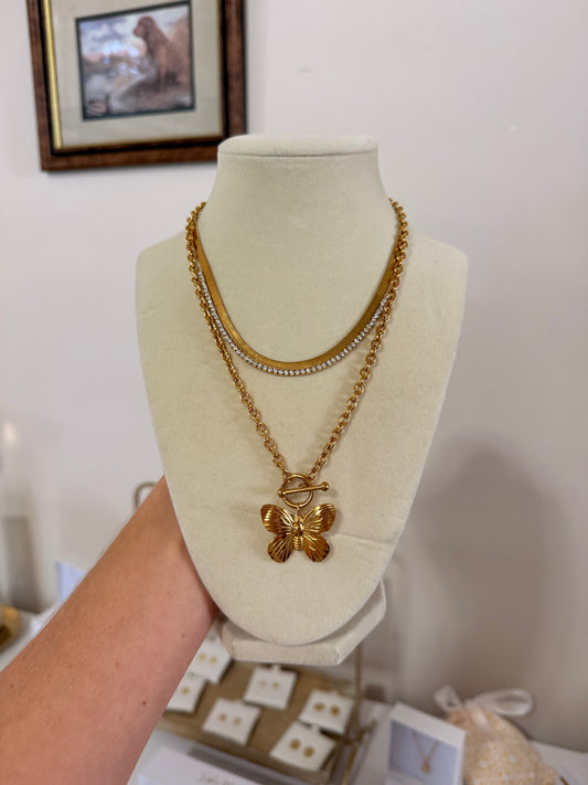 Monarch Toggle Necklace