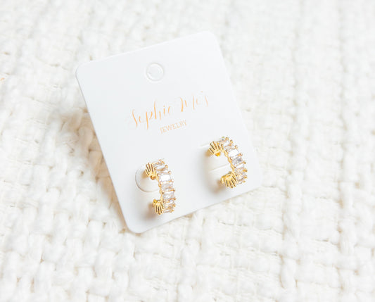 All About the Bling Hoops