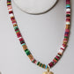 Sacred Heart Sunburst Beaded Necklace