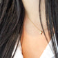 Mini Gold Cross Necklace