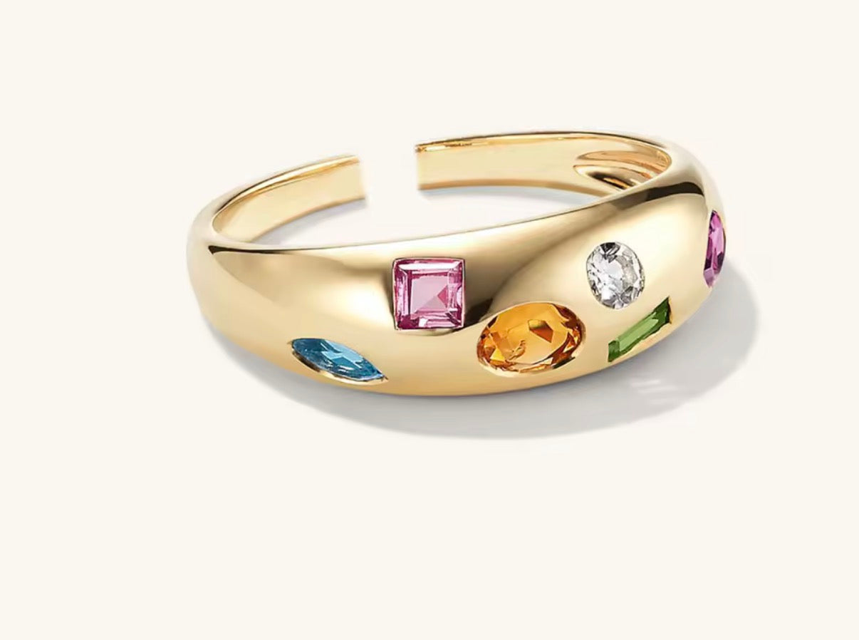 Confetti Colored Ring