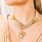 Gold Mesh Necklace