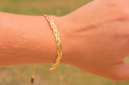 Braided Herringbone Bracelet