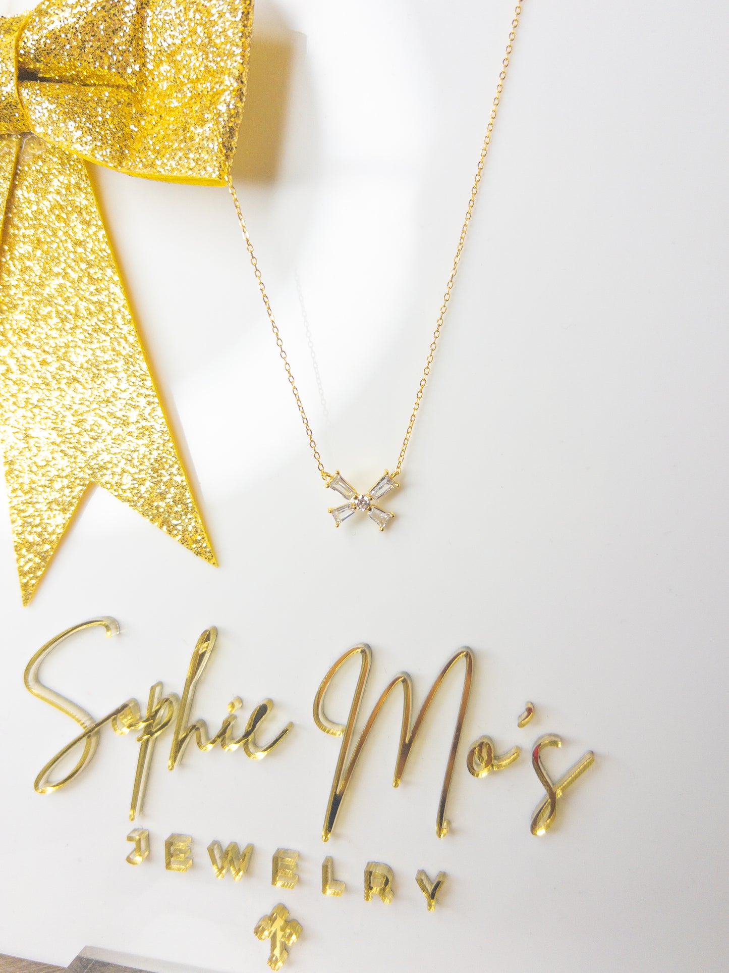 Sophie Mo’s Bow Necklace