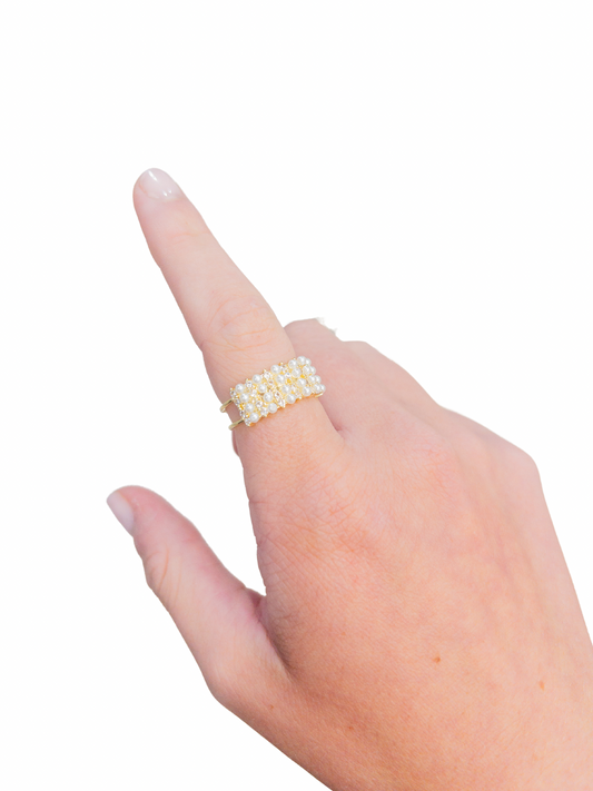 Statement Pearl Ring