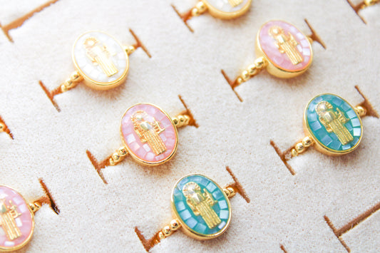 Colored Religious Ring