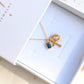 Custom Birthstone Religious Necklace