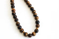 Mocha Pearls Beaded Necklace