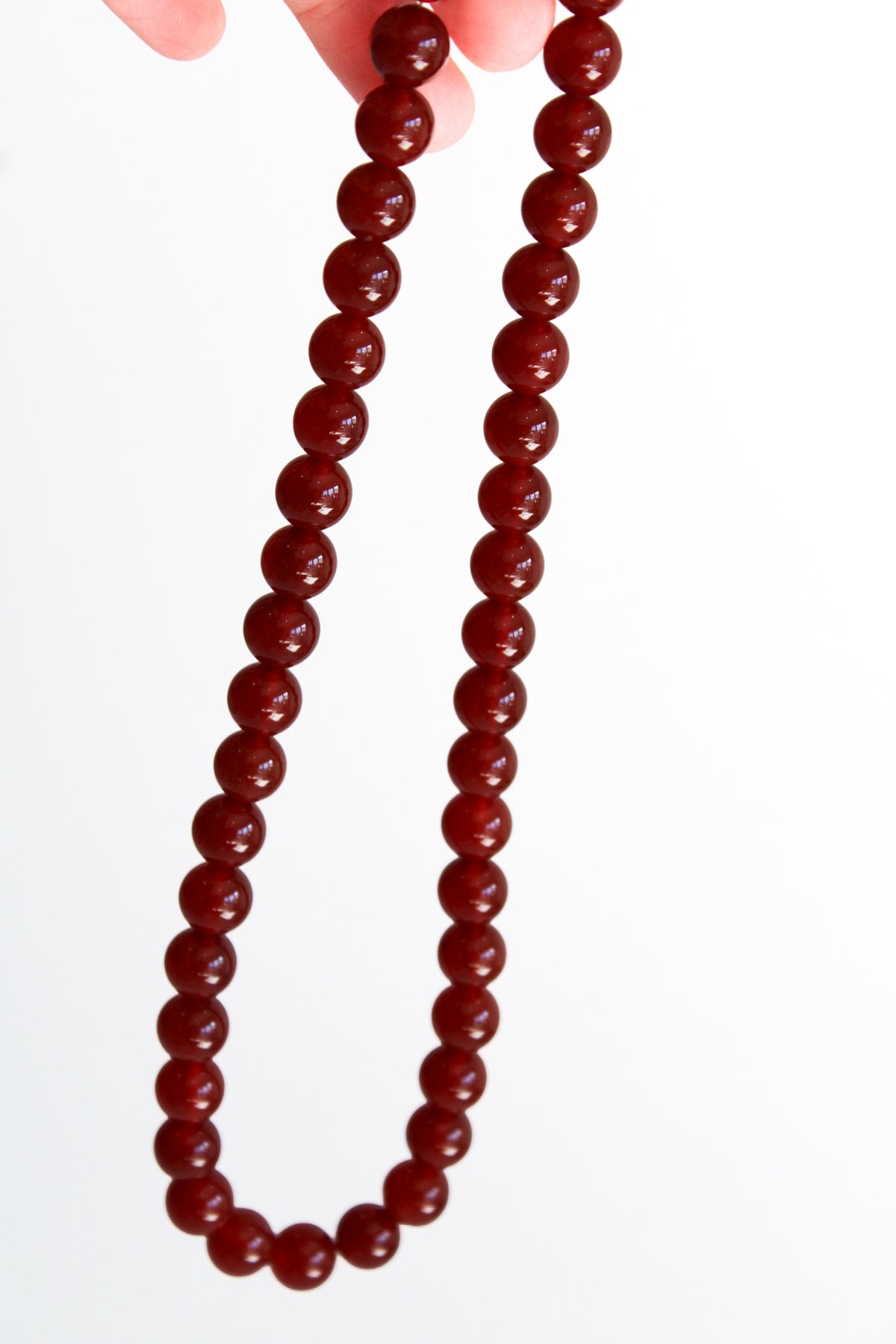 Red Sea Glass Necklace