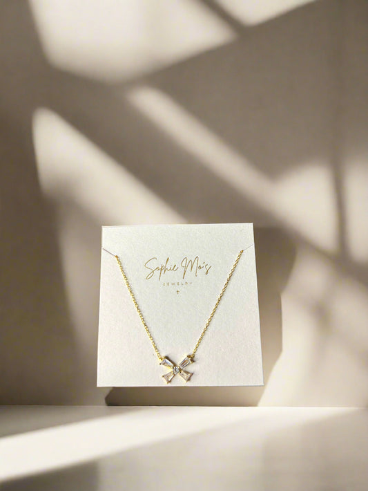 Bow Necklace