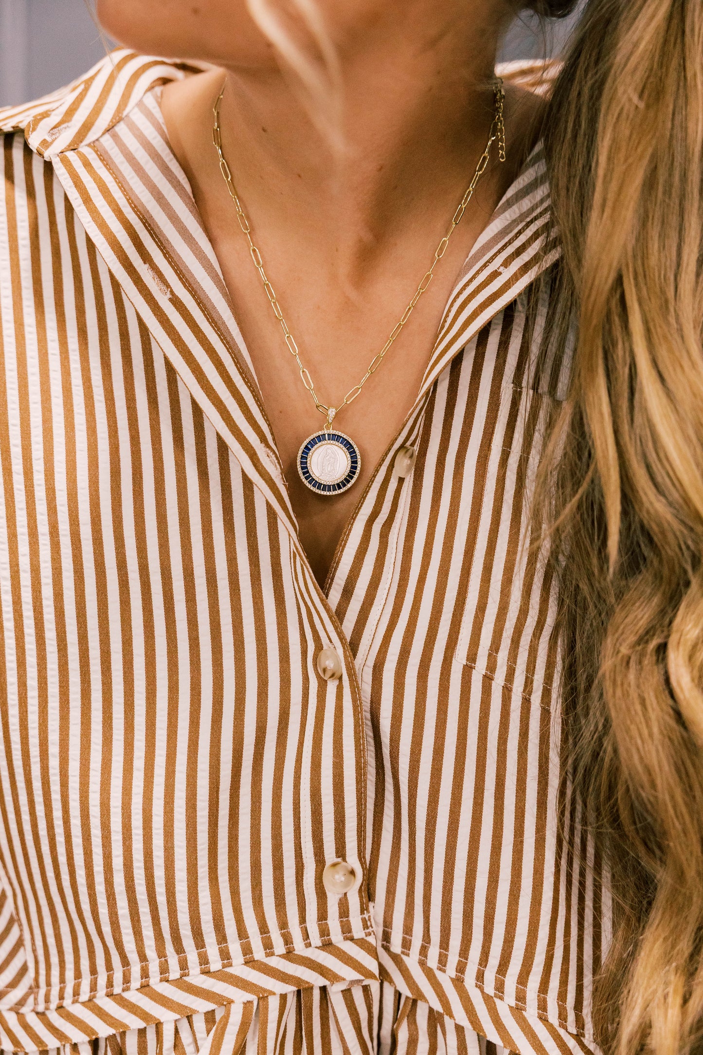 Lapis Guadelupe Necklace