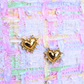 Luxe Heart Studs