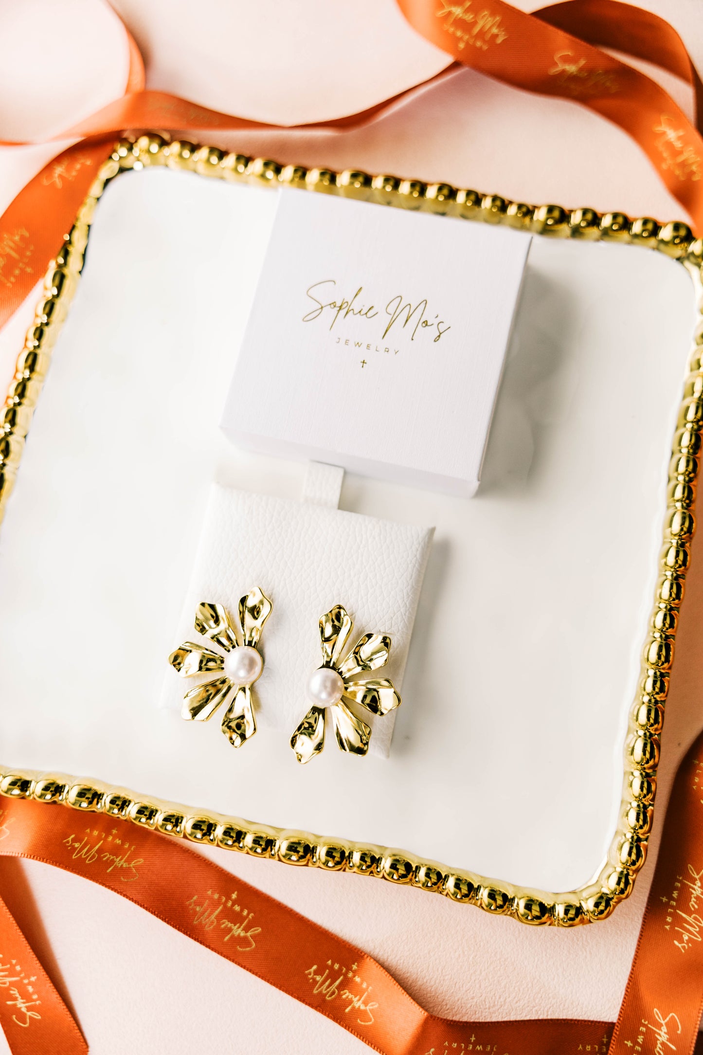 Statement Flower Earrings