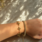 Amarillo Cross Bracelet
