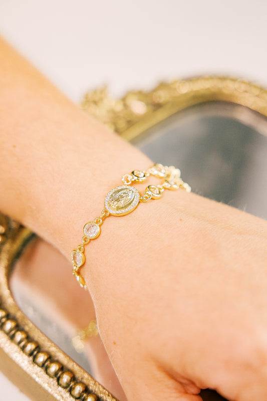 Prism Rosary Bracelet