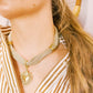 Gold Mesh Necklace