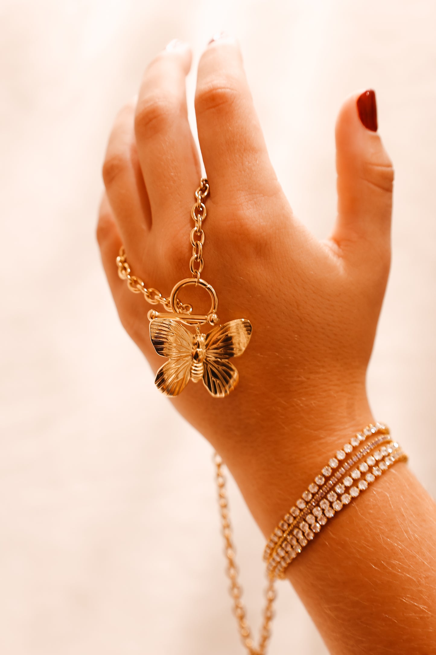 Monarch Toggle Necklace