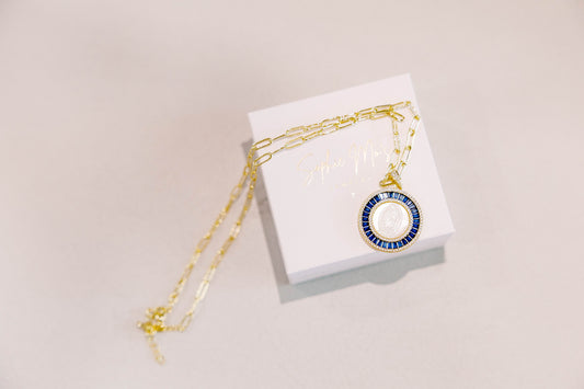 Lapis Guadelupe Necklace