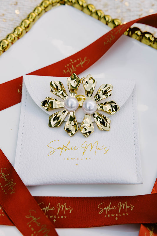 Statement Flower Earrings