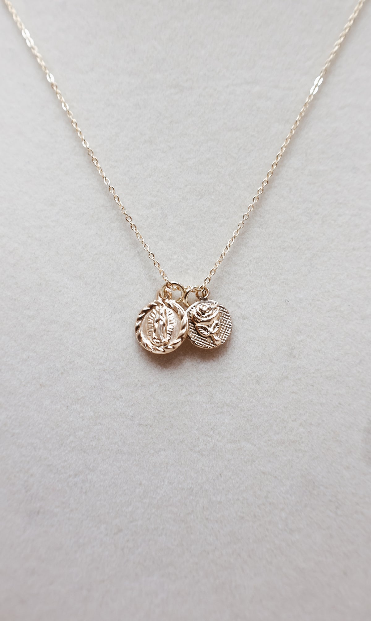 Mary and the Rose Necklace